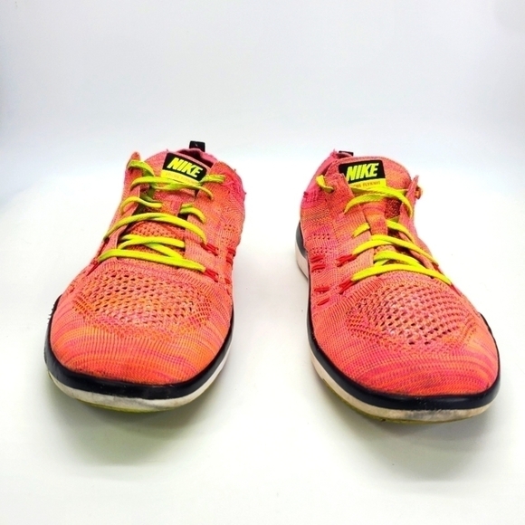 Nike Free TR Focus FK OC Womens 10 Running Shoes 843987 999 Pink-Multi Color - Picture 2 of 15